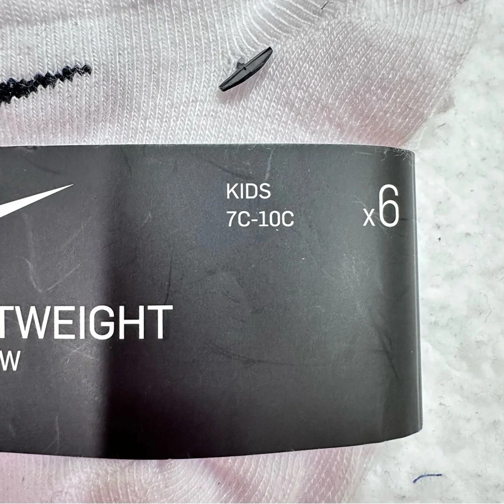 Boys White Nike Socks
